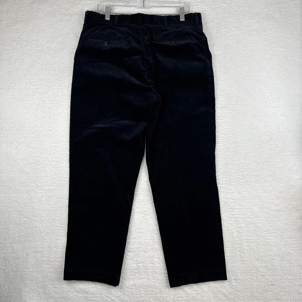 90s Vintage Polo Ralph Lauren Corduroy Pants Men's 35x30 Royal Blue